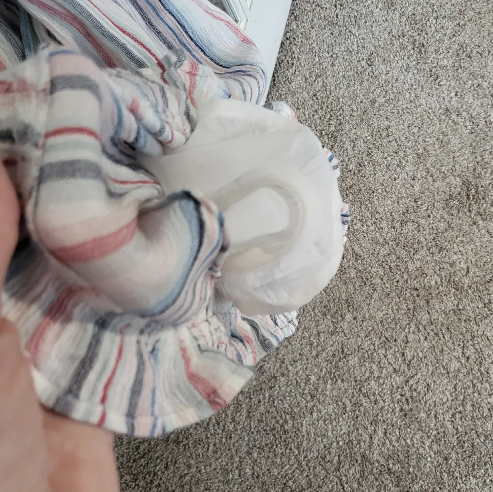 American Eagle romper neck ruffle S - Picture 6 of 6